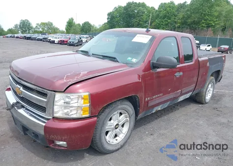 2008 Chevrolet Silverado 1500 Lt1 из США, поврежденный, VIN 1GCEK19068Z152980